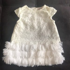 Catherine Malandrino Baby Girl Lace Fringe Dress